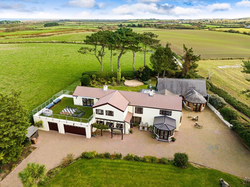 7 bed detached house for sale in Reayrt Ny Marrey, Ballakinnag Road, Smeale IM7, £1,250,000