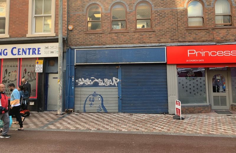 Retail premises to let in 24 Church Gate, Leicester, Leicestershire LE1, £13,000 pa