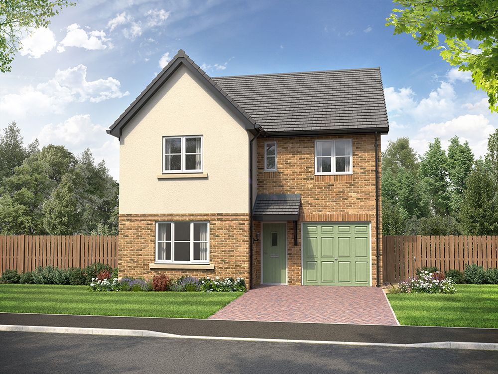 New home, 4 bed detached house for sale in "Sanderson" at St. Edmunds Park, Carlisle CA2, £319,950
