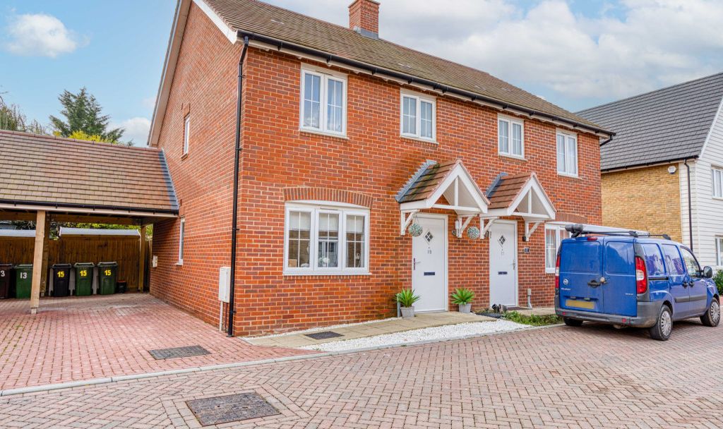 3 bed semi-detached house for sale in Tyler Road, Staplehurst, Tonbridge, Kent TN12, £195,000