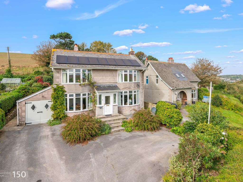 3 bed detached house for sale in Hannaford Lane, Noss Mayo, South Devon PL8, £725,000