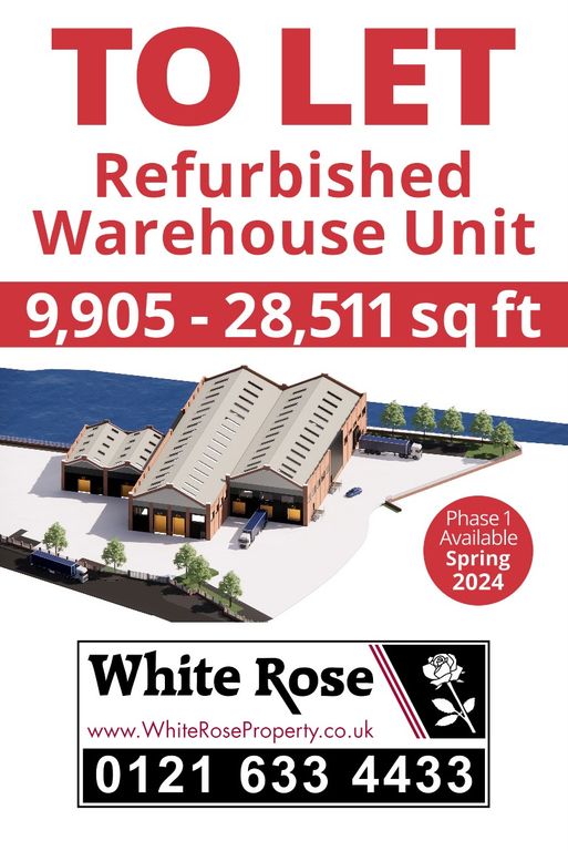 Warehouse to let in Sampson Road North, Birmingham B11, Non quoting