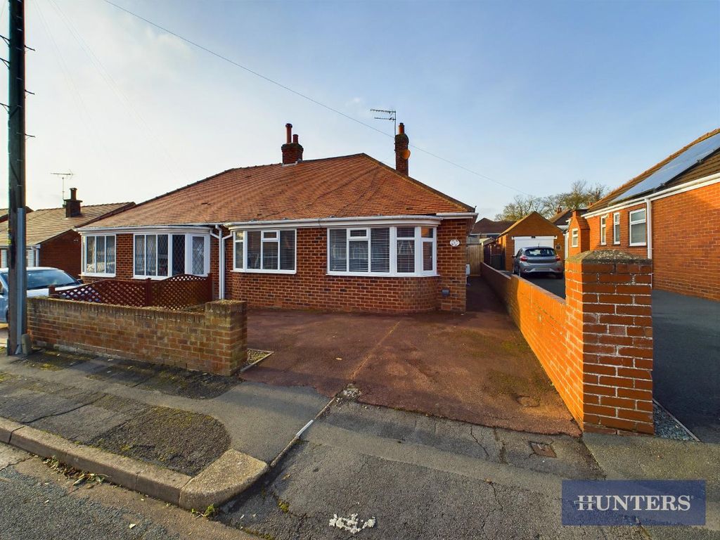 2 bed semi-detached bungalow for sale in Greame Road, Bridlington YO16, £210,000