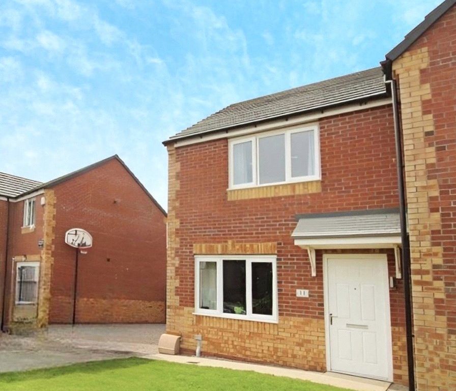 2 bed semi-detached house for sale in St. Michaels Drive, Longtown, Carlisle CA6, £130,000
