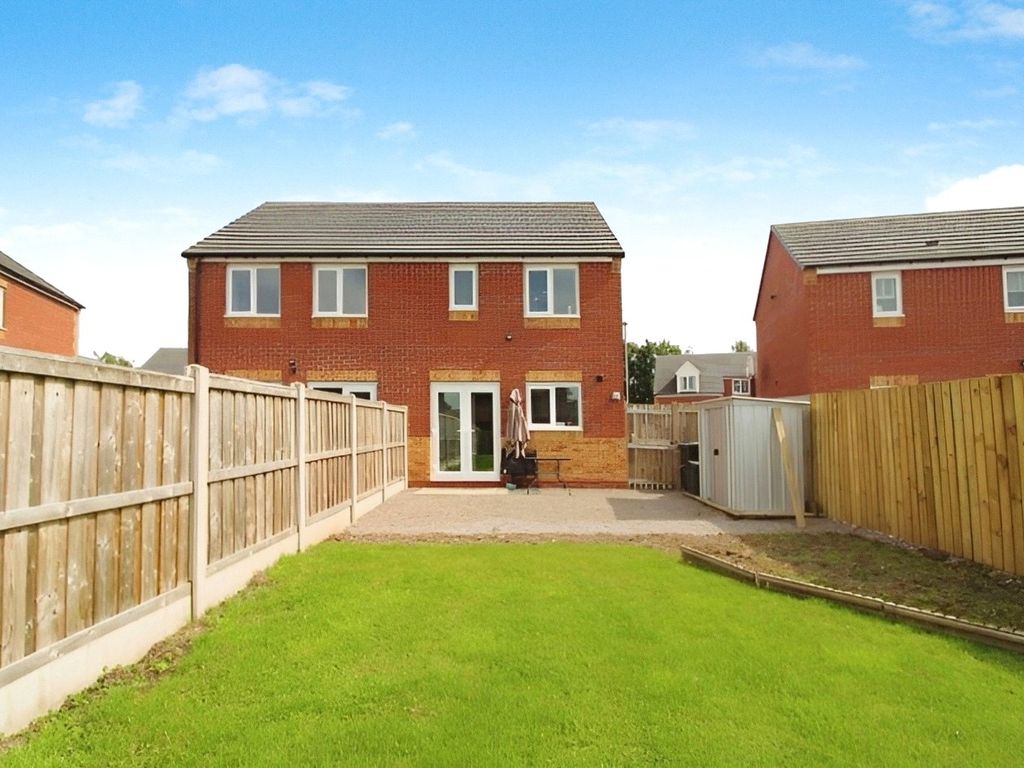 2 bed semi-detached house for sale in St. Michaels Drive, Longtown, Carlisle CA6, £130,000