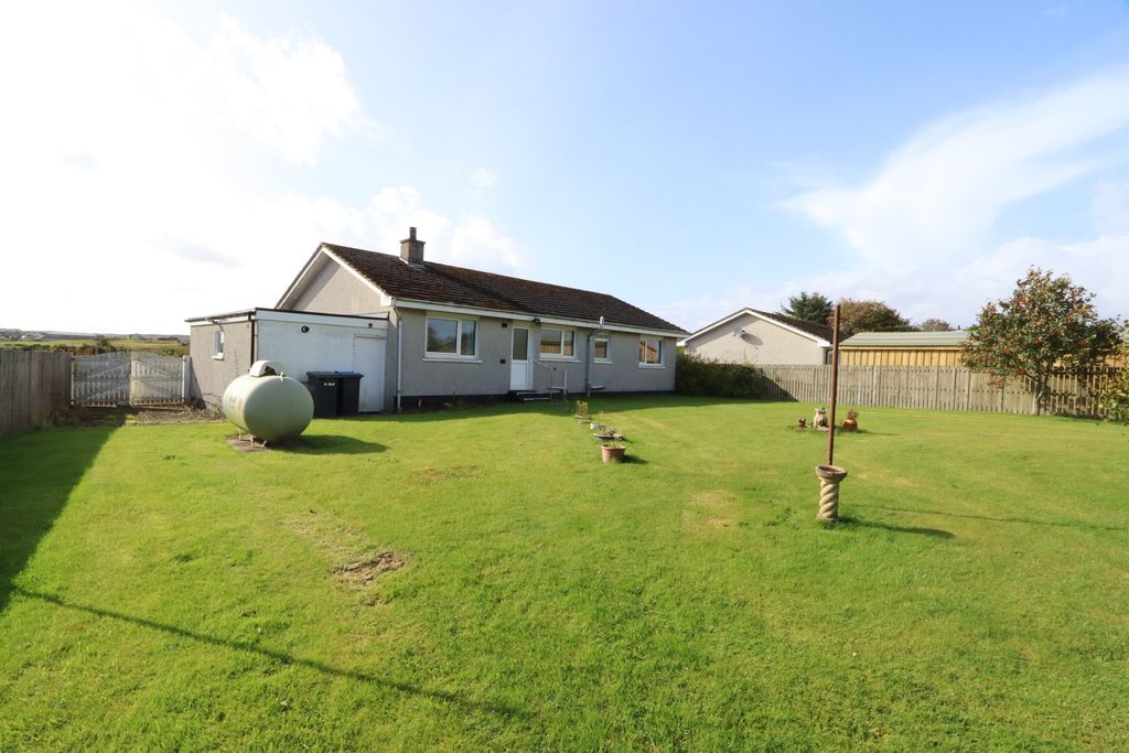 3 bed detached bungalow for sale in Thrumster, Wick KW1, £140,000