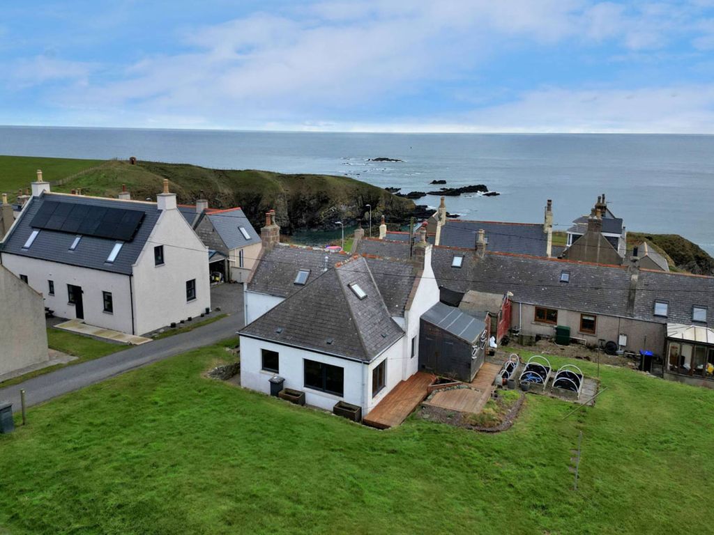 3 bed detached house for sale in Whinnyfold, Cruden Bay, Aberdeen, Aberdeenshire AB42, £199,500
