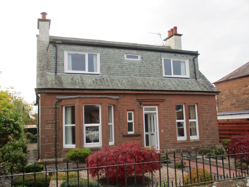 3 bed detached house for sale in Beckton Road, Lockerbie DG11, £250,000