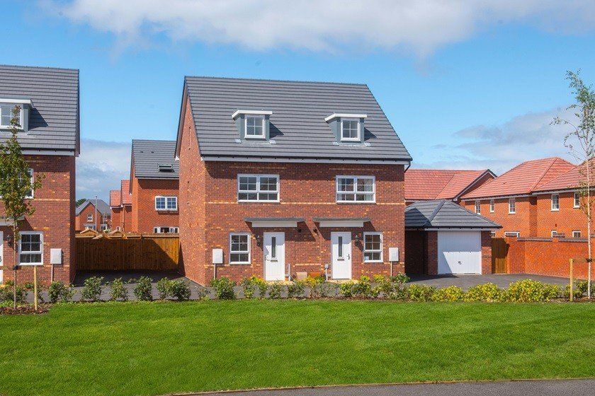 New home, 4 bed detached house for sale in Elson Road, Fradley, Lichfield WS13, £329,995