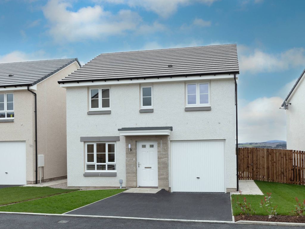 New home, 4 bed detached house for sale in "Glamis" at 1 Croftland Gardens, Cove, Aberdeen AB12, £289,995