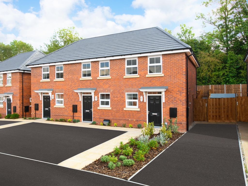 New home, 2 bed end terrace house for sale in "Wilford" at Welshpool Road, Bicton Heath, Shrewsbury SY3, £242,500