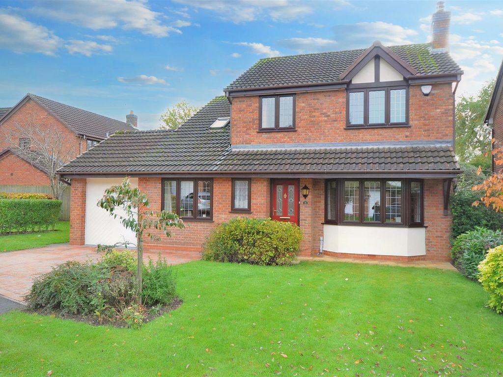 4 bed detached house for sale in Wesley Drive, Stone ST15, £460,000