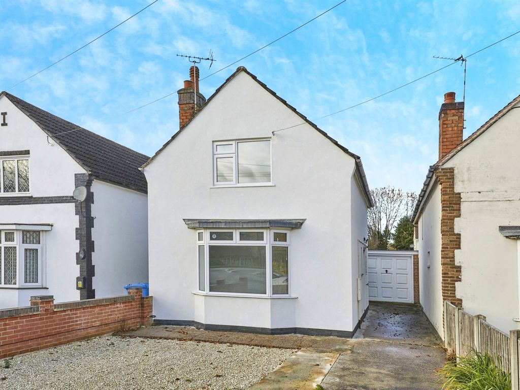 3 bed detached house for sale in Rykneld Road, Littleover, Derby DE23, £275,000