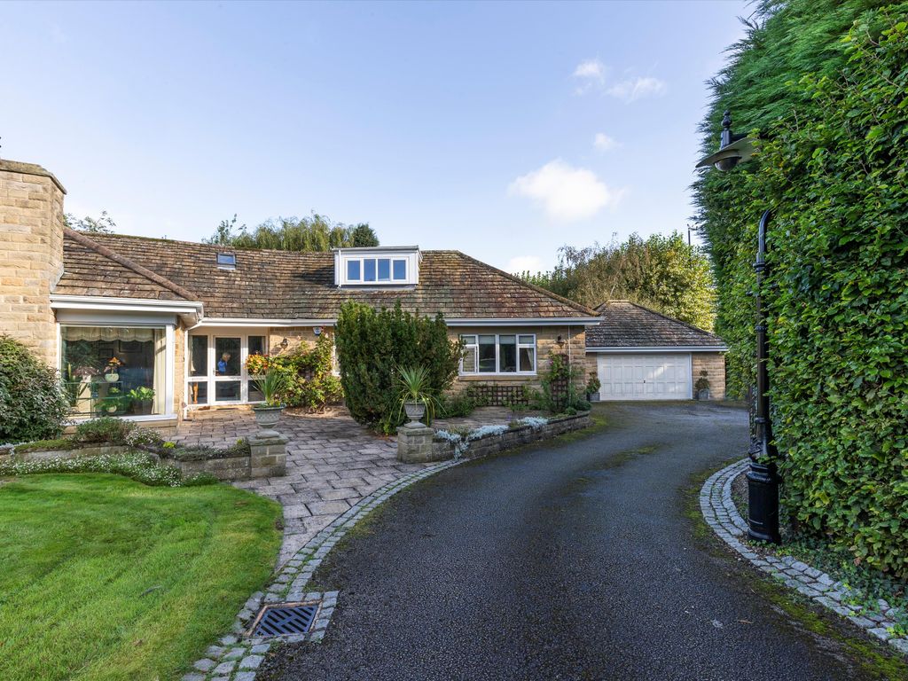 3 bed bungalow for sale in Old Pool Bank, Pool In Wharfedale, Otley, West Yorkshire LS21, £975,000
