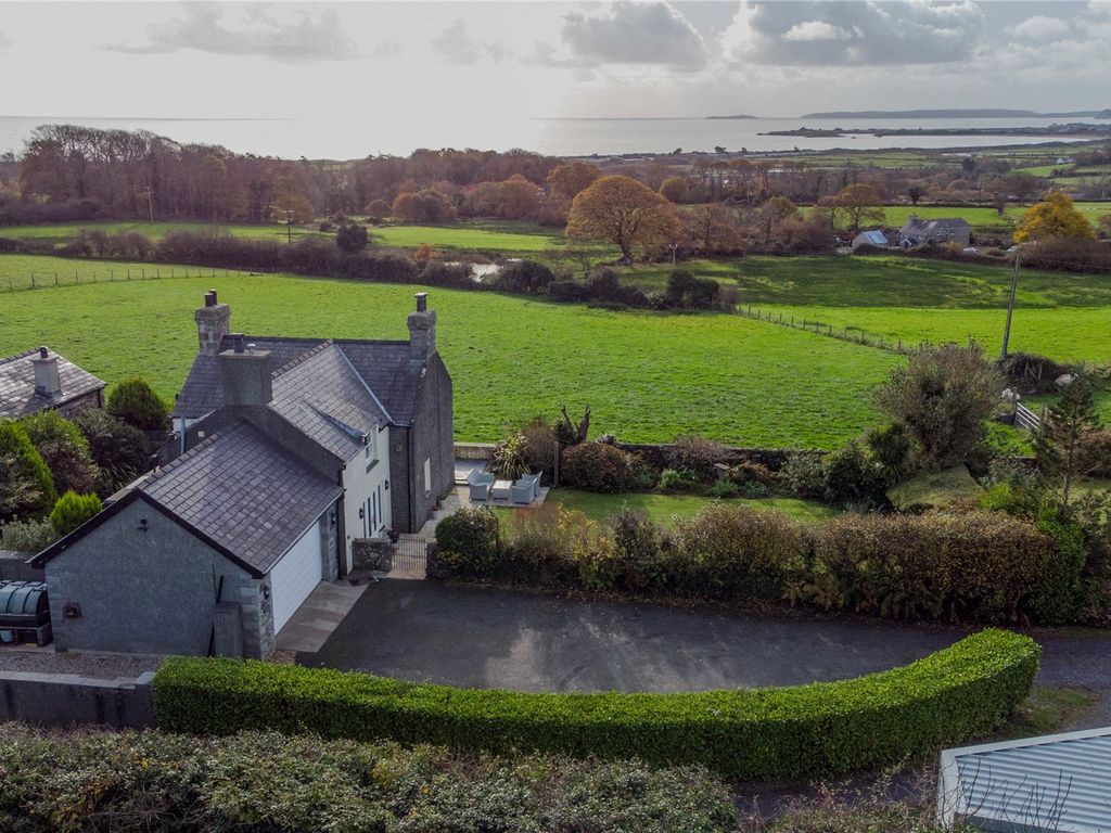 3 bed detached house for sale in Abererch, Pwllheli, Gwynedd LL53, £525,000