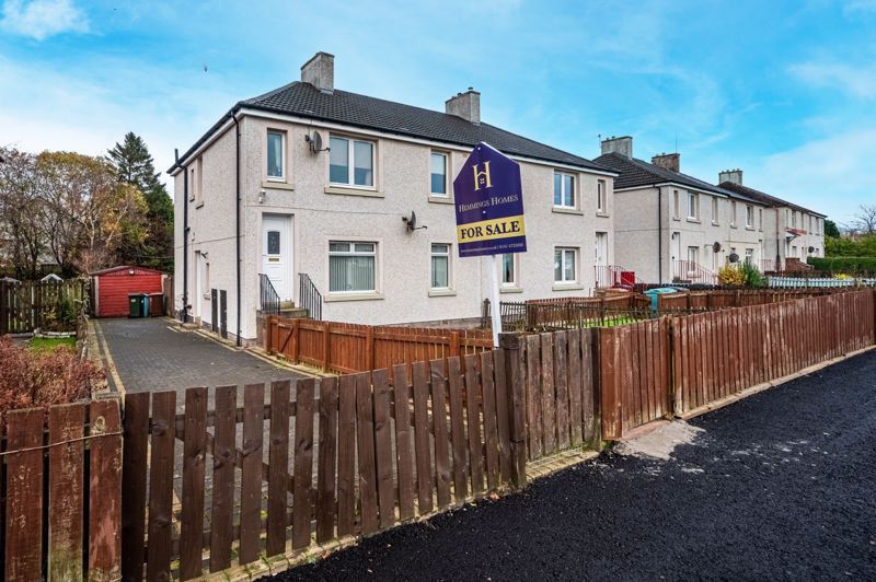 2 bed flat for sale in Meadowhead Road, Wishaw ML2, £65,000