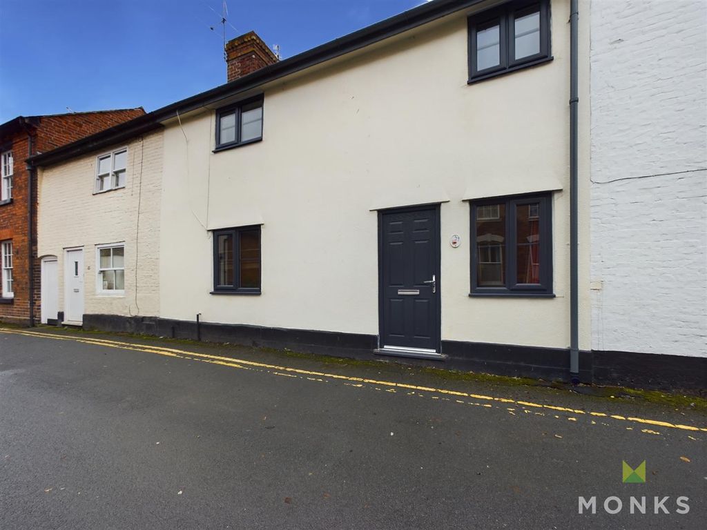 2 bed terraced house to rent in Noble Street, Wem, Shrewsbury SY4, £650 pcm