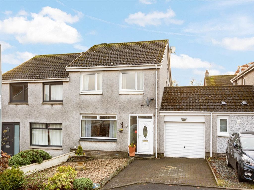 3 bed semi-detached house for sale in Houstoun Gardens, Uphall, Broxburn EH52, £200,000