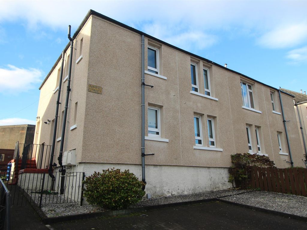 2 bed flat for sale in Nimmo Street, Greenock PA16, £75,000