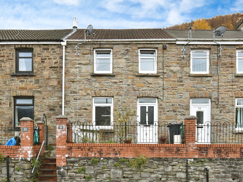 3 bed terraced house for sale in Cardiff Road, Merthyr Vale, Merthyr Tydfil CF48, £115,000