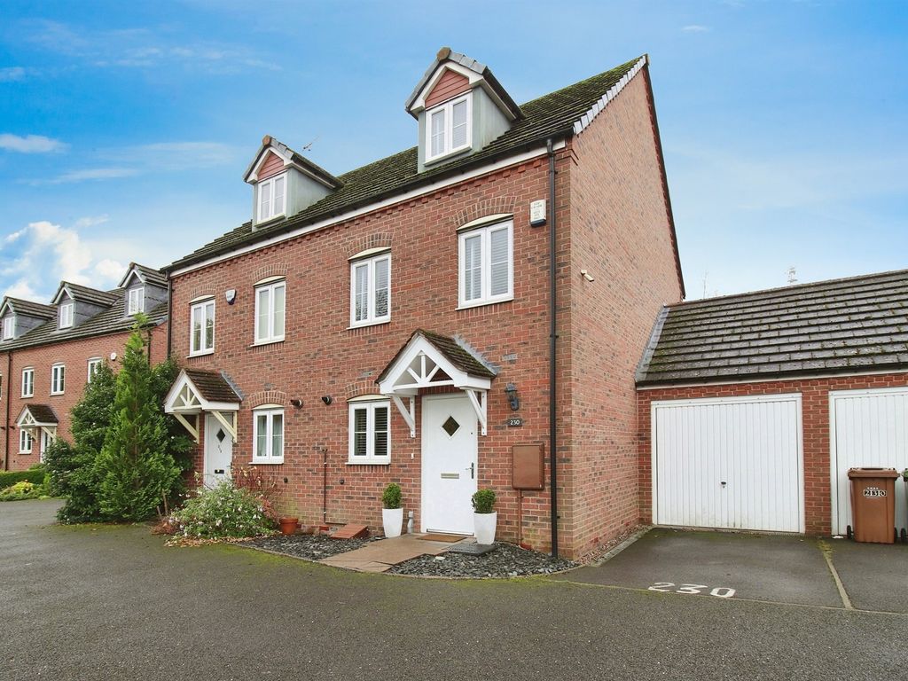 3 bed semi-detached house for sale in Wharf Lane, Solihull B91, £335,000