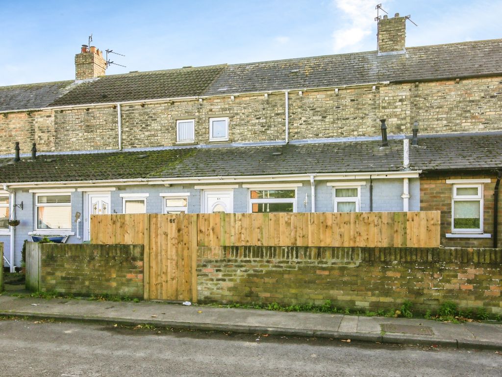 3 bed terraced house for sale in Ninth Row, Ashington NE63, £89,950