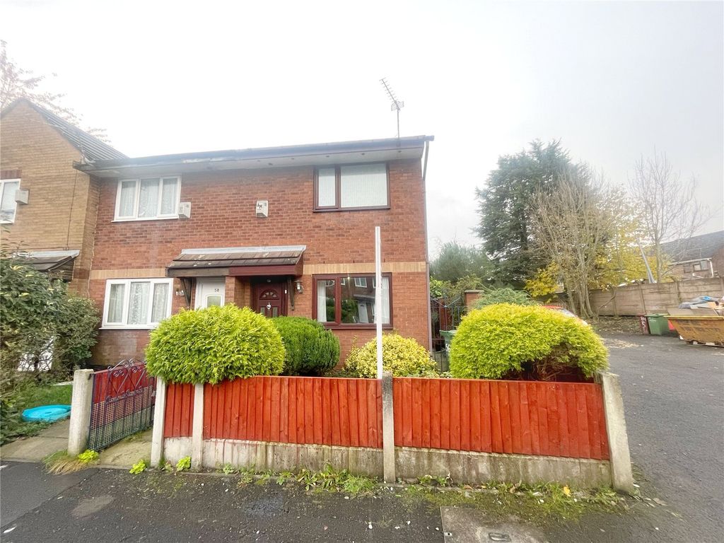 2 bed end terrace house for sale in Abercarn Close, Cheetham Hill, Manchester M8, £160,000