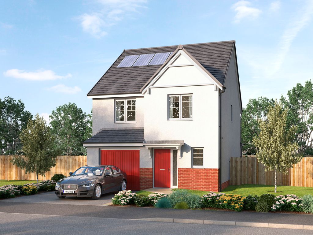 New home, 4 bed detached house for sale in "The Narsbrook" at Aurs Road, Barrhead, Glasgow G78, £319,995