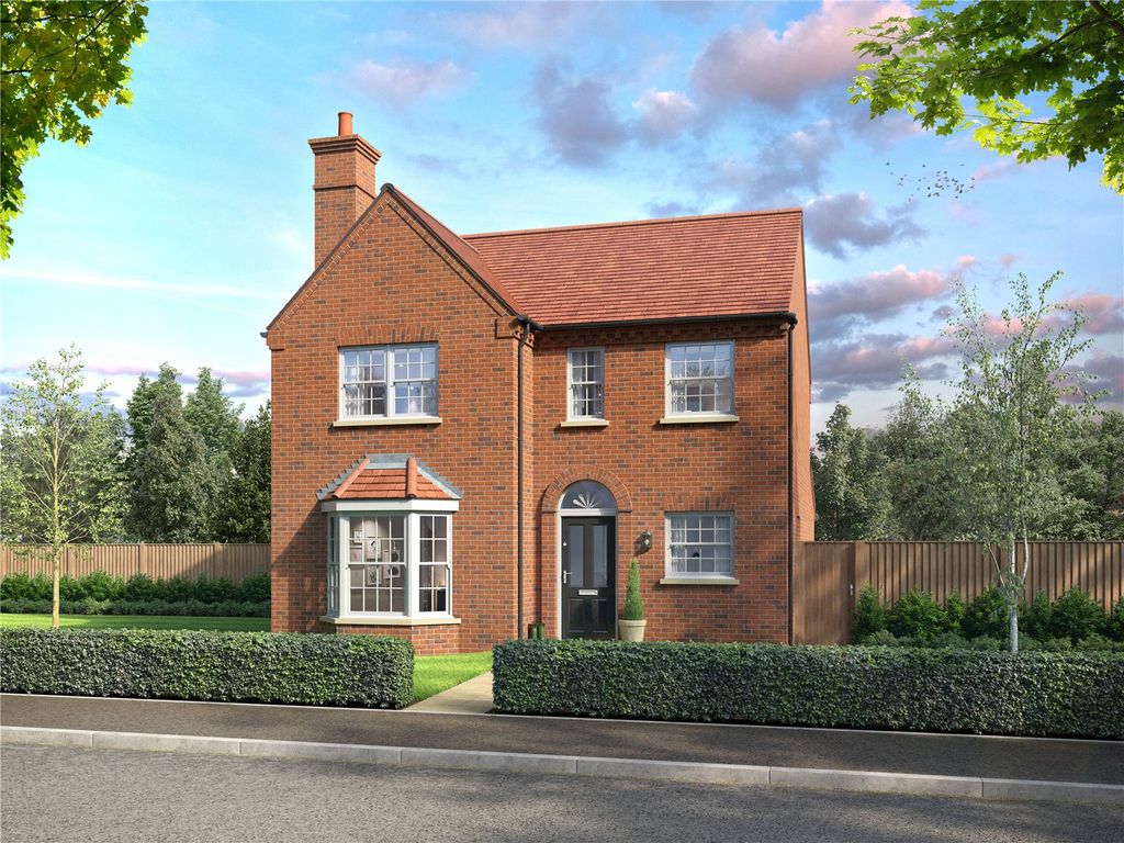 New home, 4 bed detached house for sale in Houghton Grange, Houghton, St Ives, Cambs PE28, £599,000