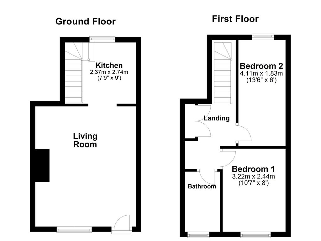 2 bed cottage for sale in Marsh, Honley, Holmfirth HD9, £159,950