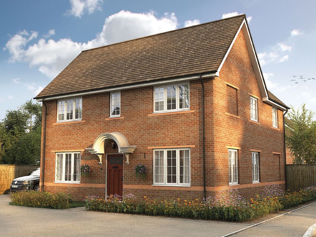 New home, 4 bed detached house for sale in "The Darlton" at Alcester Road, Stratford-Upon-Avon CV37, £600,000