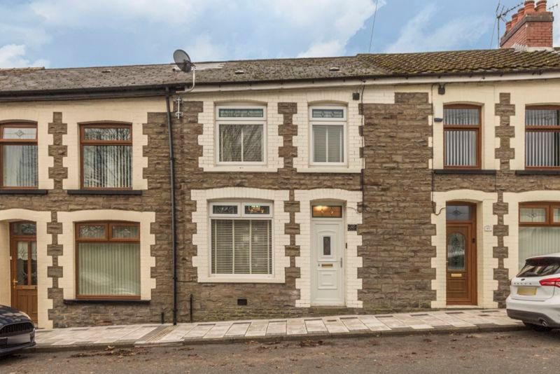 3 bed terraced house for sale in Moorland Road, Bargoed CF81, £165,000