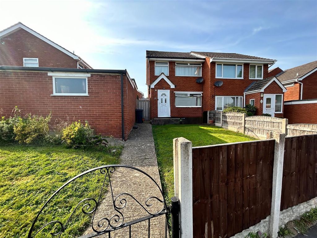 3 bed semi-detached house for sale in Bryn Onnen, Flint CH6, £179,950