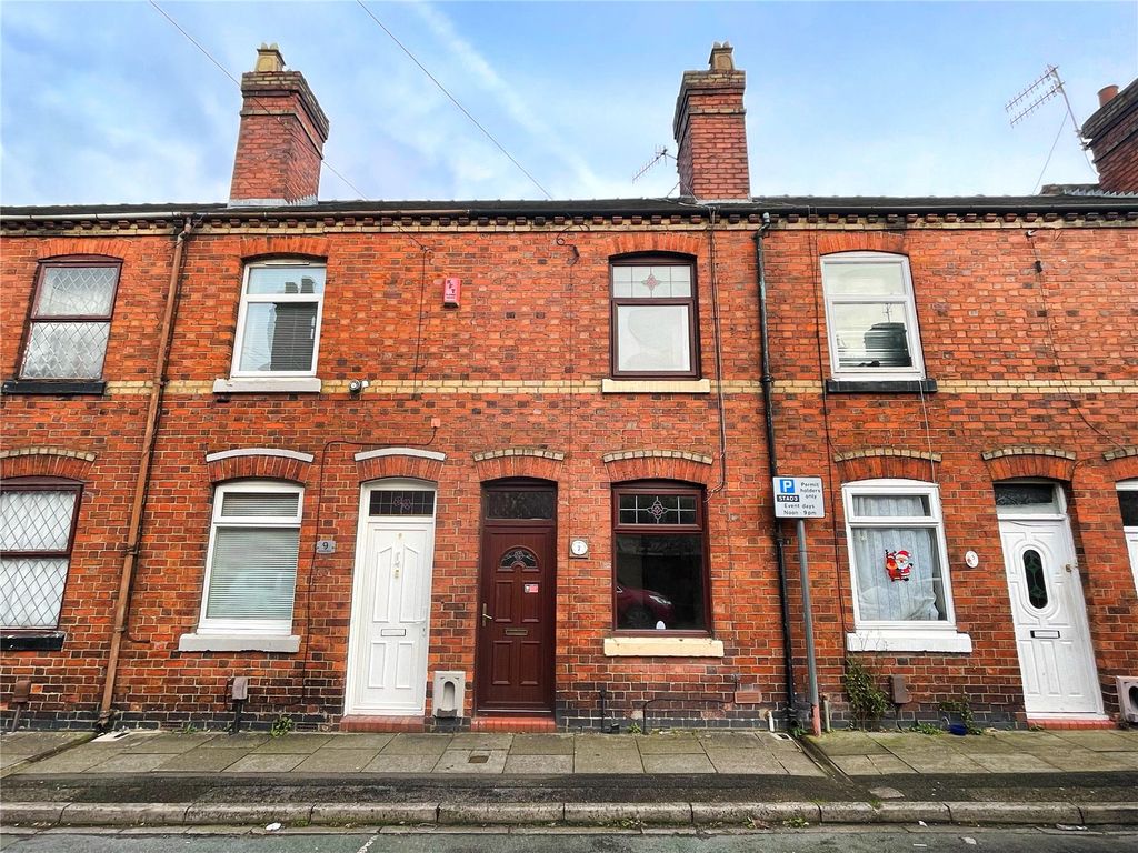 2 bed terraced house for sale in Hertford Street, Stoke-On-Trent, Staffordshire ST4, £80,000