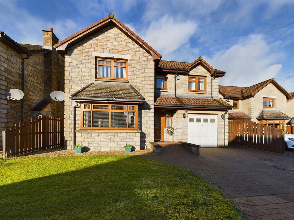 4 bed detached house for sale in 10 Meadowpark, Seafield EH47, £319,500