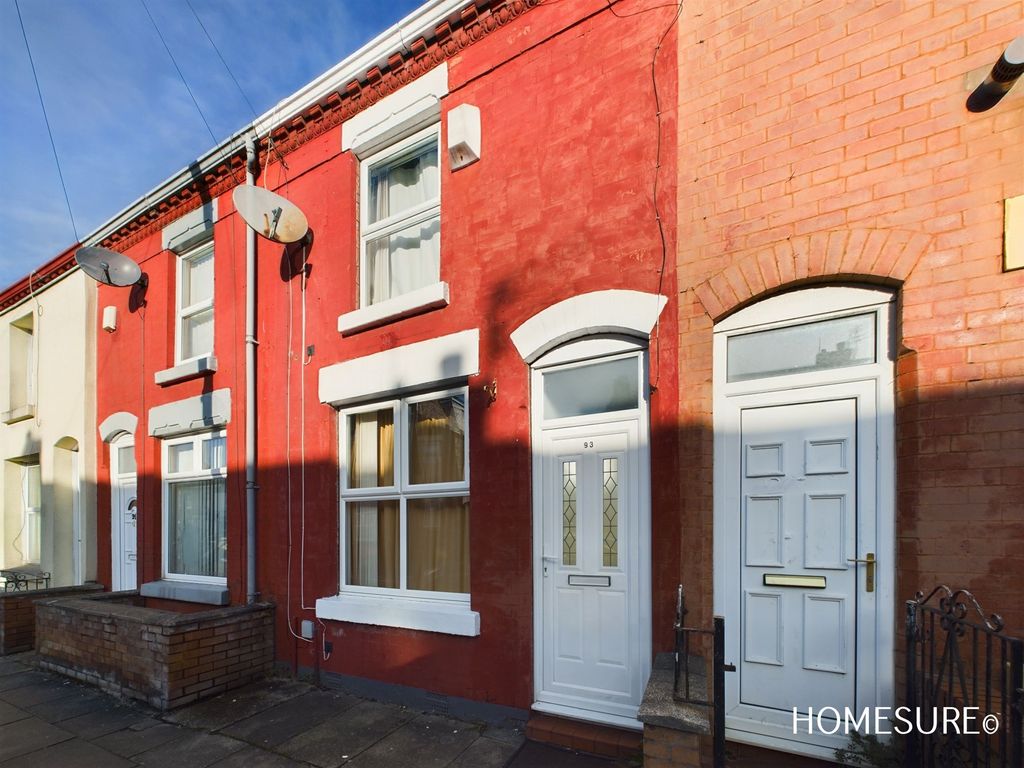 2 bed terraced house for sale in Grosvenor Road, Wavertree L15, £90,000