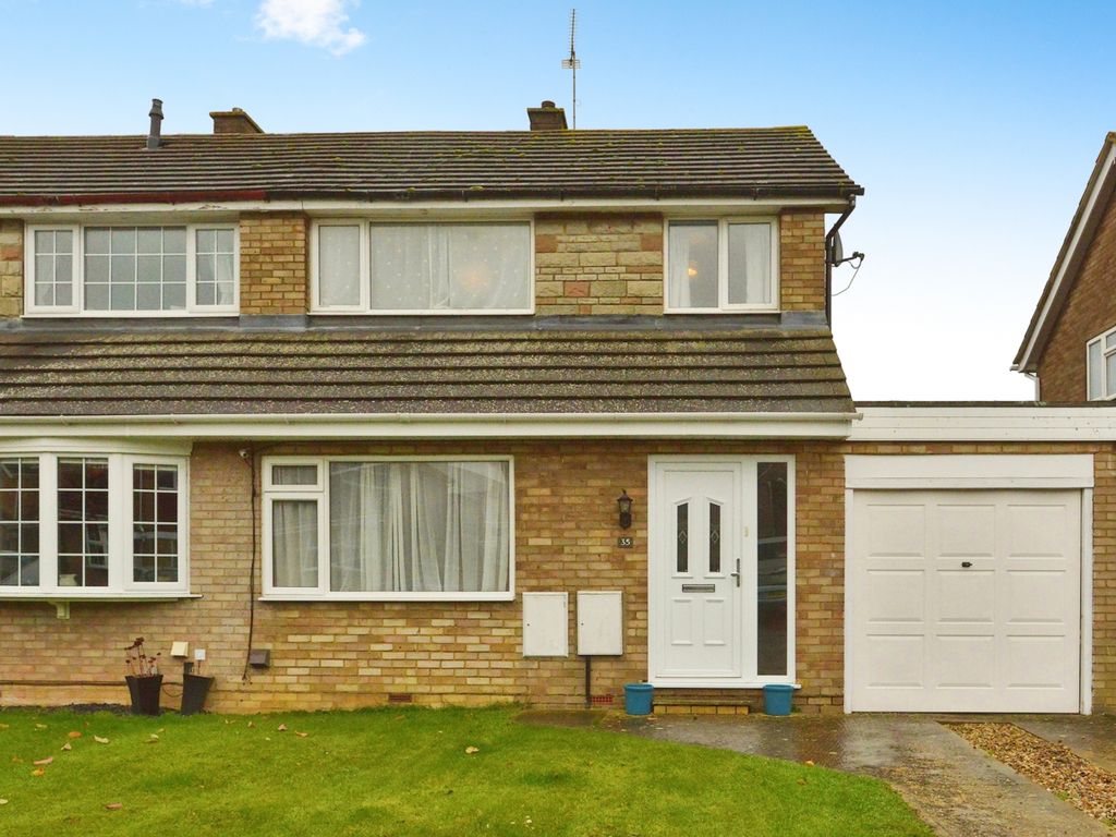 3 bed semi-detached house for sale in Glebe Road, Deanshanger, Milton Keynes MK19, £340,000