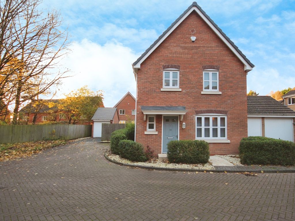 3 bed detached house for sale in Molay Close, Tile Hill, Coventry CV4, £315,000