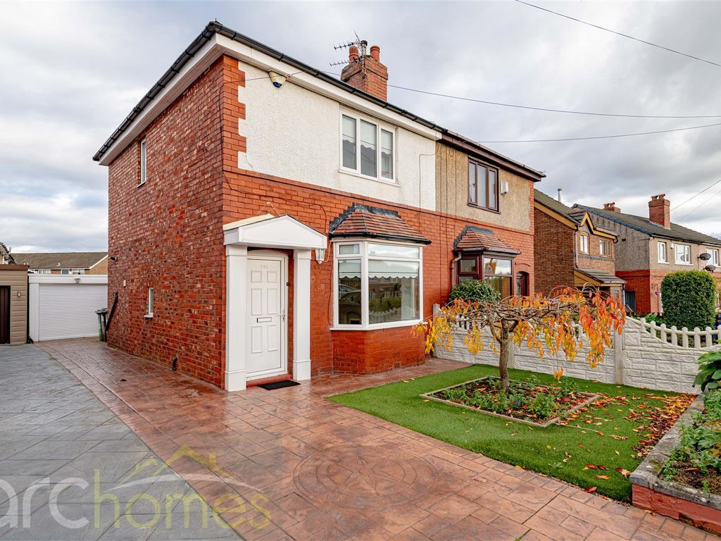 3 bed semi-detached house for sale in Wigan Road, Leigh WN7, £185,000