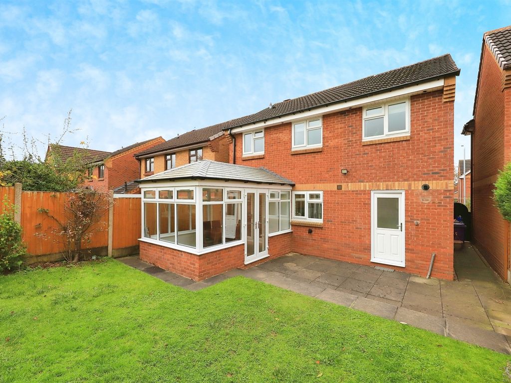 4 bed detached house for sale in Clematis Drive, Pendeford, Wolverhampton WV9, £325,000