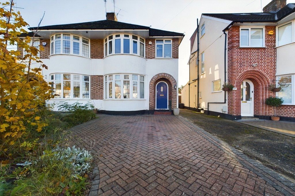 3 bed semi-detached house for sale in Ferncroft Avenue, Ruislip HA4, £565,000