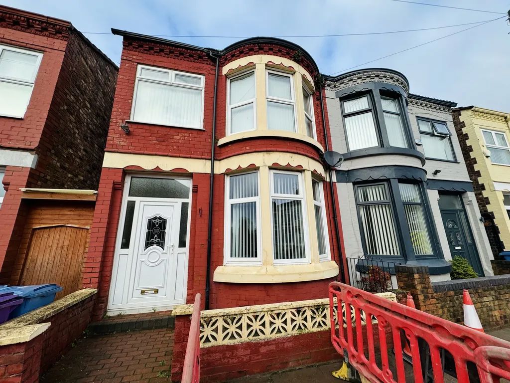 3 bed terraced house for sale in Londonderry Road, Liverpool L13, £90,000