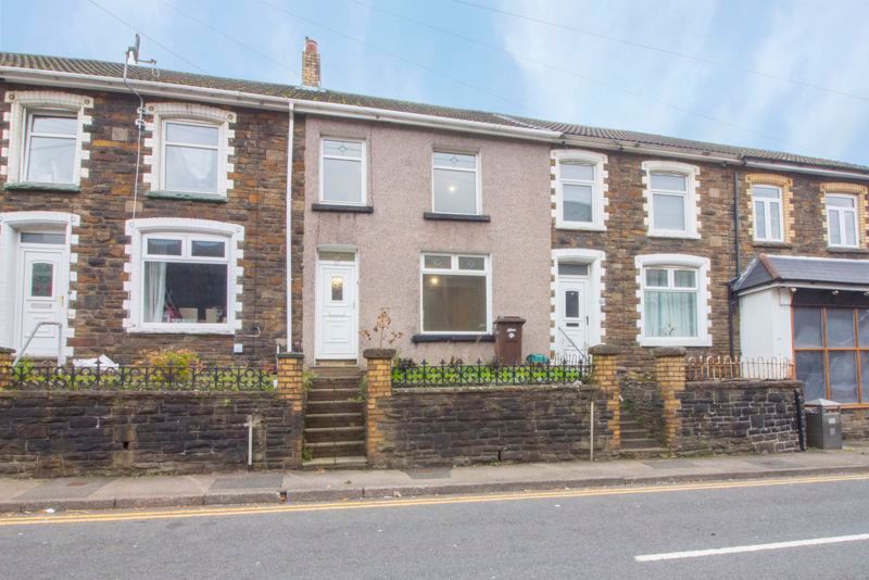 3 bed terraced house for sale in Newport Road, Cwmcarn, Cross Keys, Newport NP11, £160,000