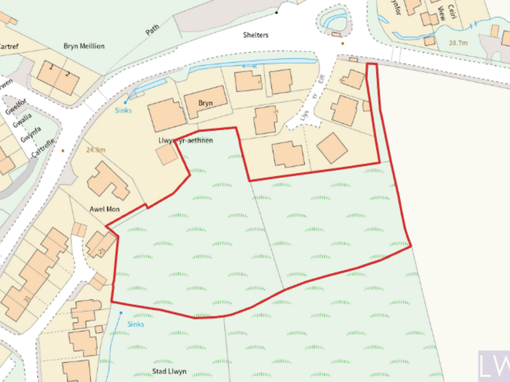 Land for sale in Land Adjoining Llys Yr Eifl, Croes-Higol Road, Trefor LL54, £50,000