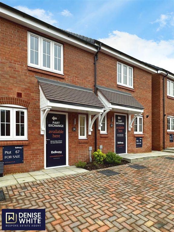 New home, 2 bed town house for sale in Oakamoor Road, Cheadle, Staffordshire ST10, £184,995