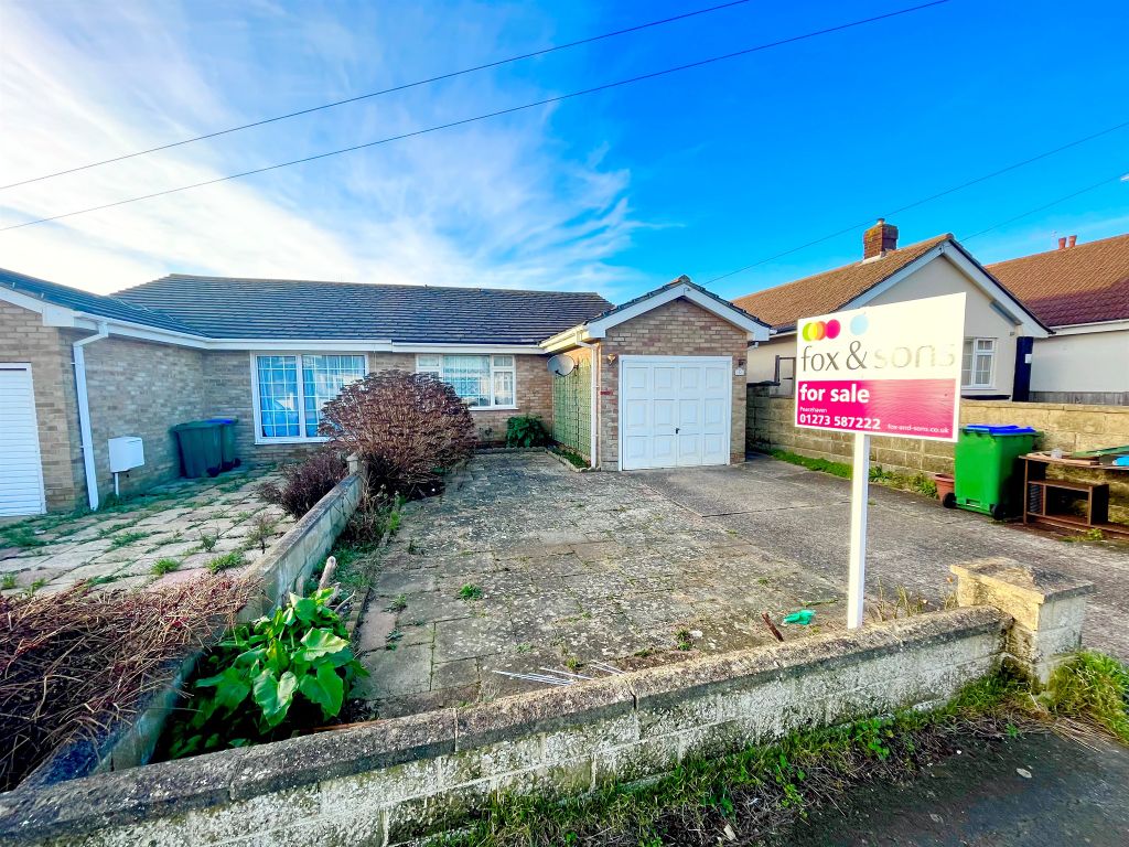 2 bed semi-detached bungalow for sale in Malines Avenue, Peacehaven BN10, £280,000