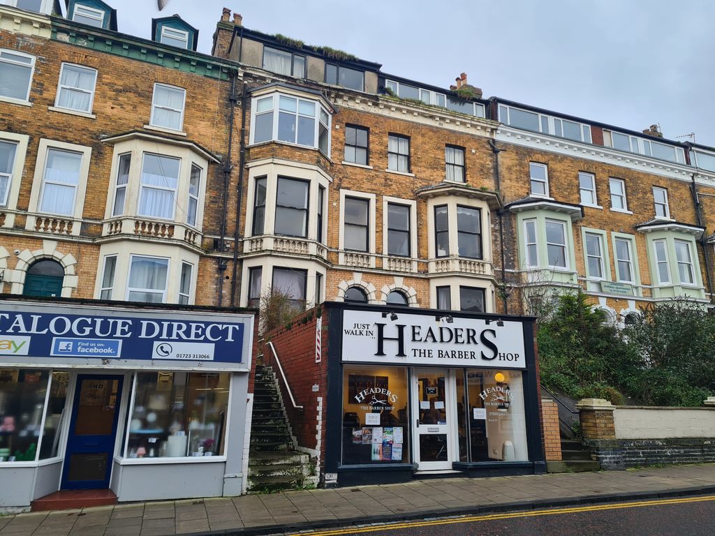 1 bed flat for sale in Flat 4, 26-28 Aberdeen Walk, Scarborough, North Yorkshire YO11, £35,000