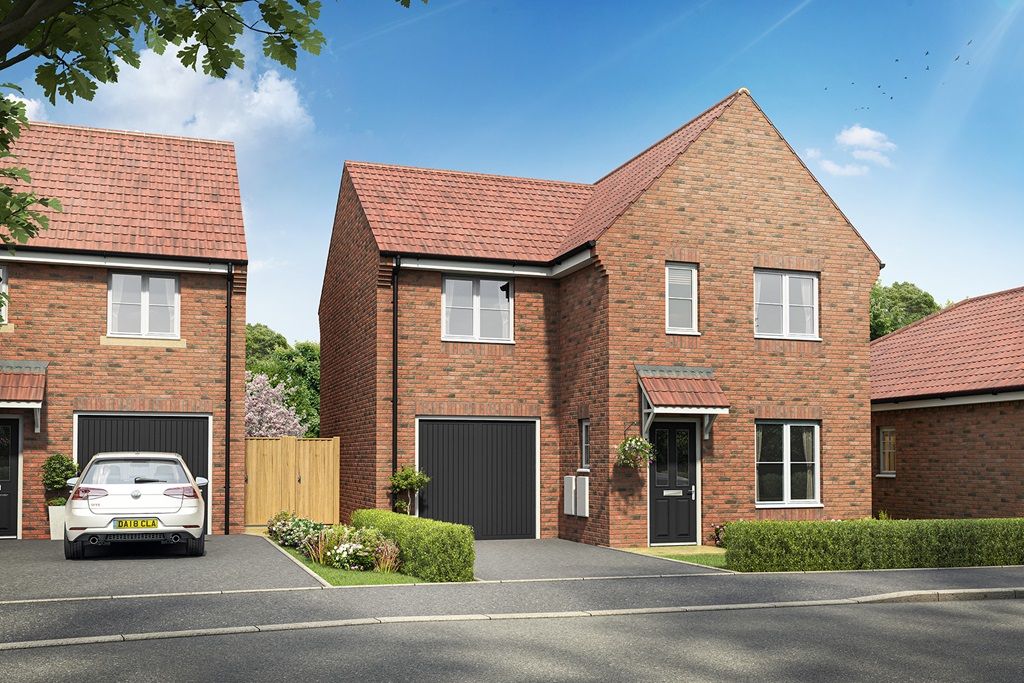 New home, 3 bed detached house for sale in "The Amersham Special - Plot 124" at Aiskew, Bedale DL8, £287,995