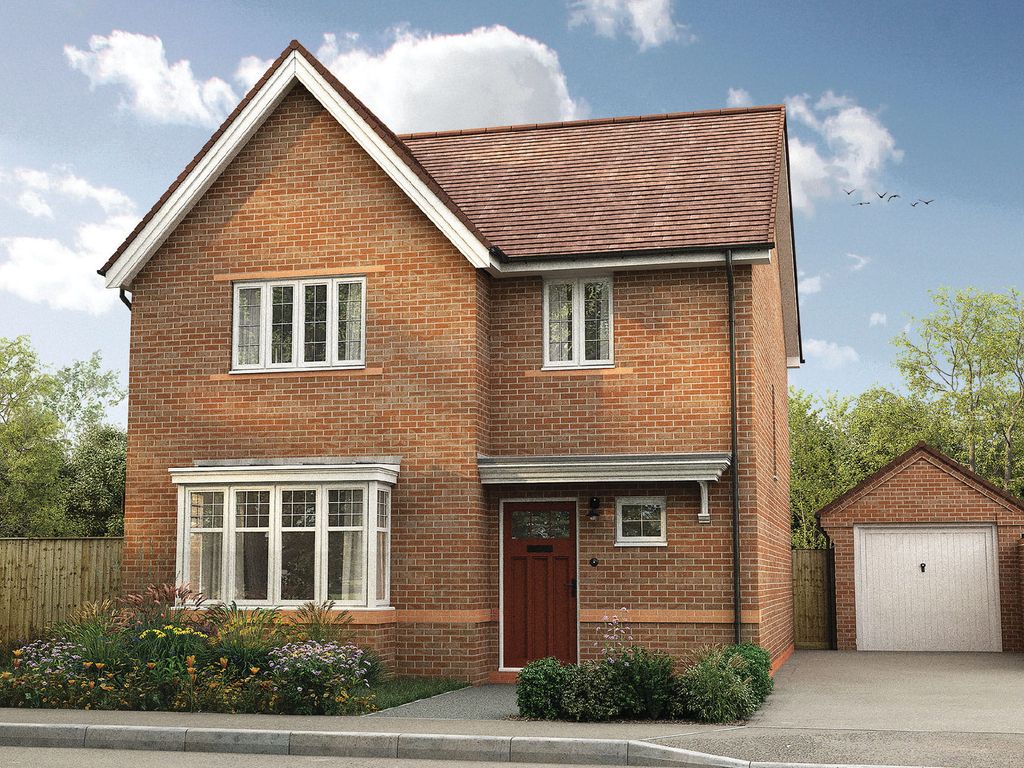 New home, 3 bed detached house for sale in "The Welford" at Chetwynd Aston, Newport TF10, £409,950
