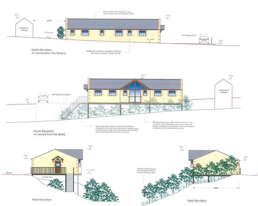 Land for sale in The Garden House, The Terrace, Eglingham, Alnwick NE66, £175,000